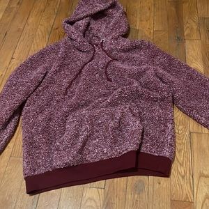 Fuzzy Hoodie Size Medium